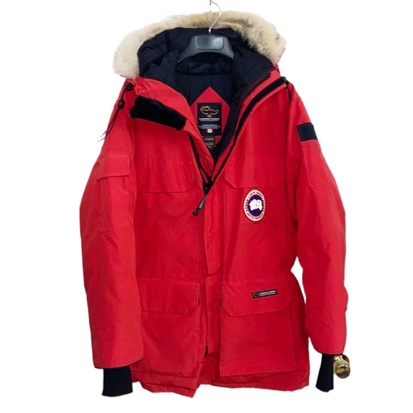Canada Goose Jackets & Coats Vintage Rare Canada Goose Mens Red Down Expedition Winter Parka